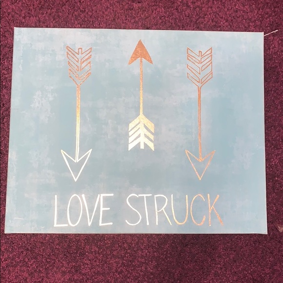 Teal and gold wall decor - Picture 1 of 1